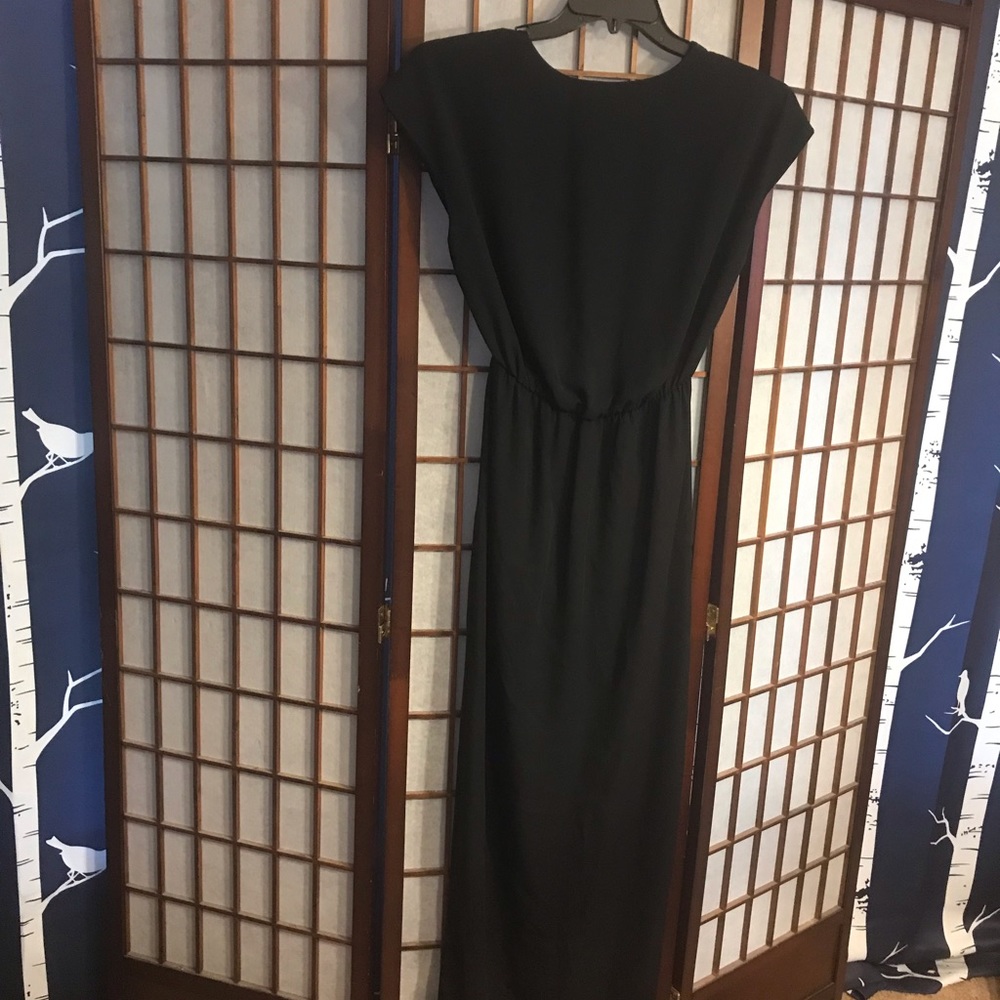 Black semi sheer preowned dress - Picture 4 of 5